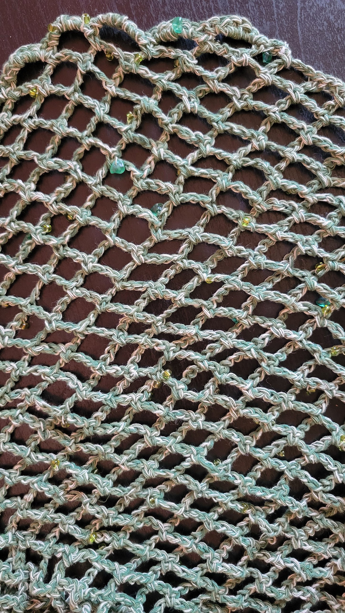 Gemstone poncho