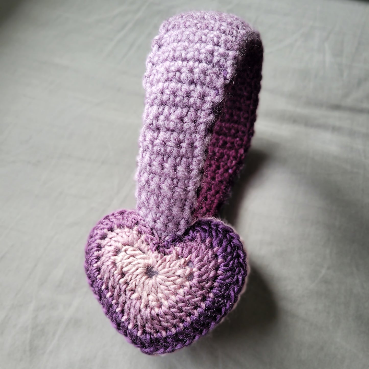 Lavender Heart Earmuffs