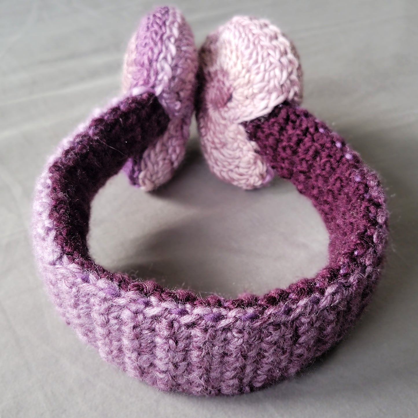 Lavender Heart Earmuffs