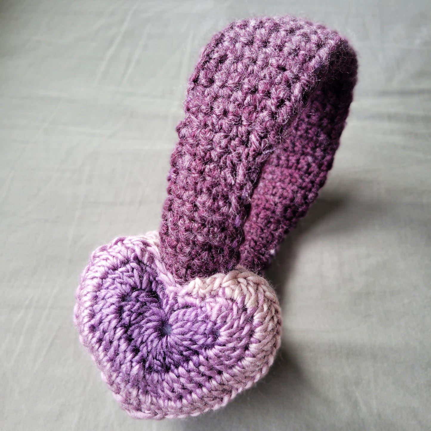 Lavender Heart Earmuffs