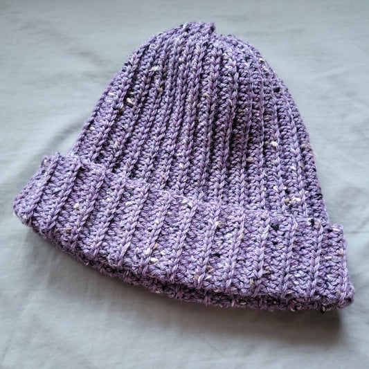 Lavender Confetti beanie