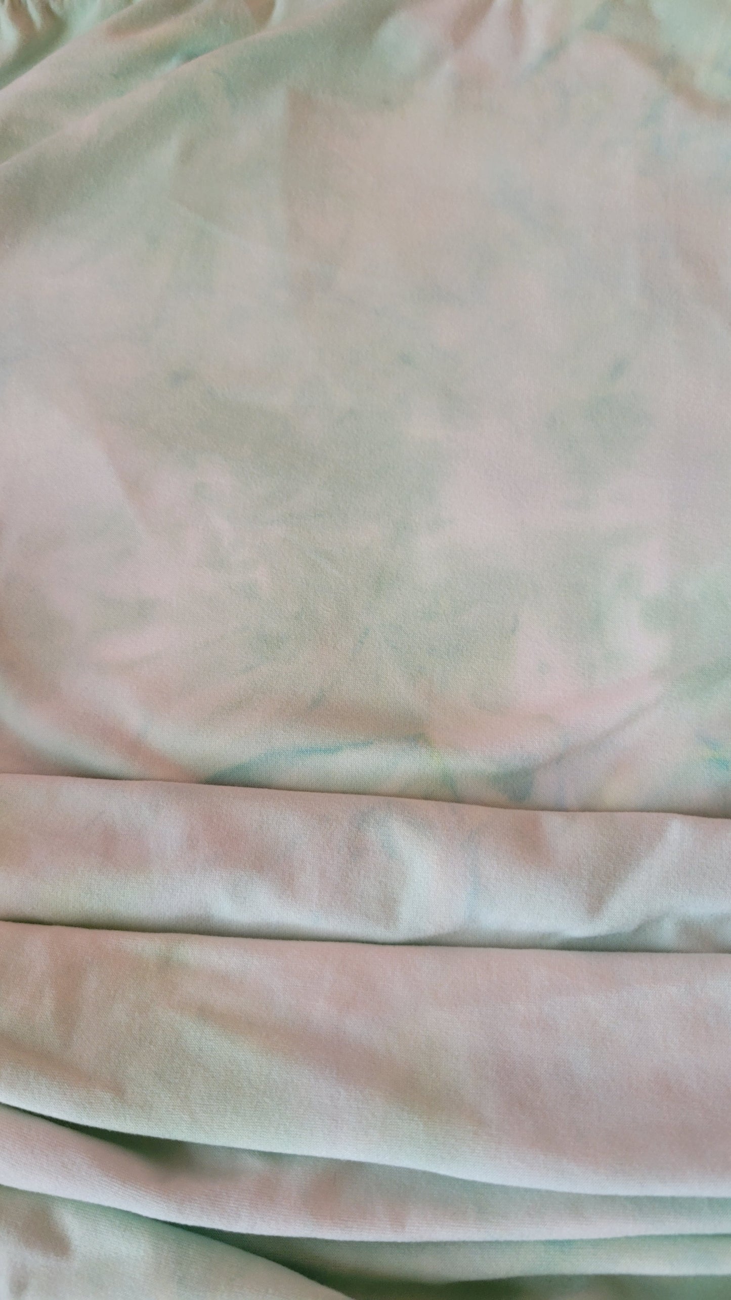 Tie-dye scrunch skirt