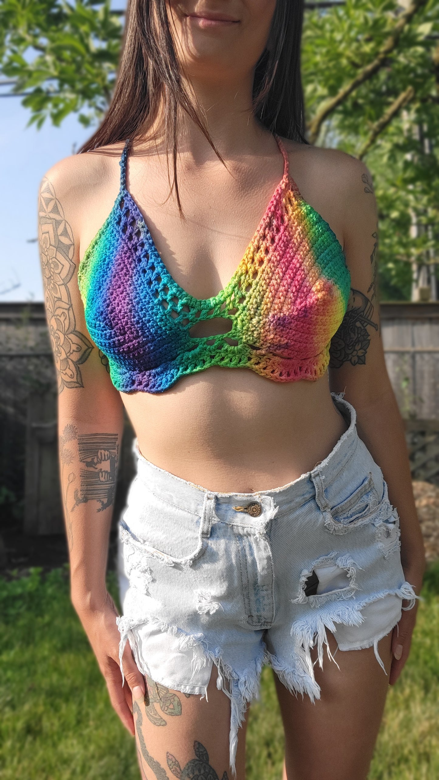 Tiedye crop top