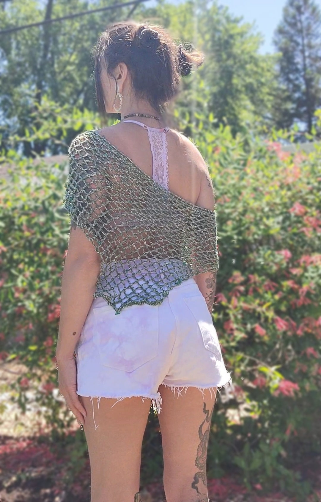 Gemstone poncho