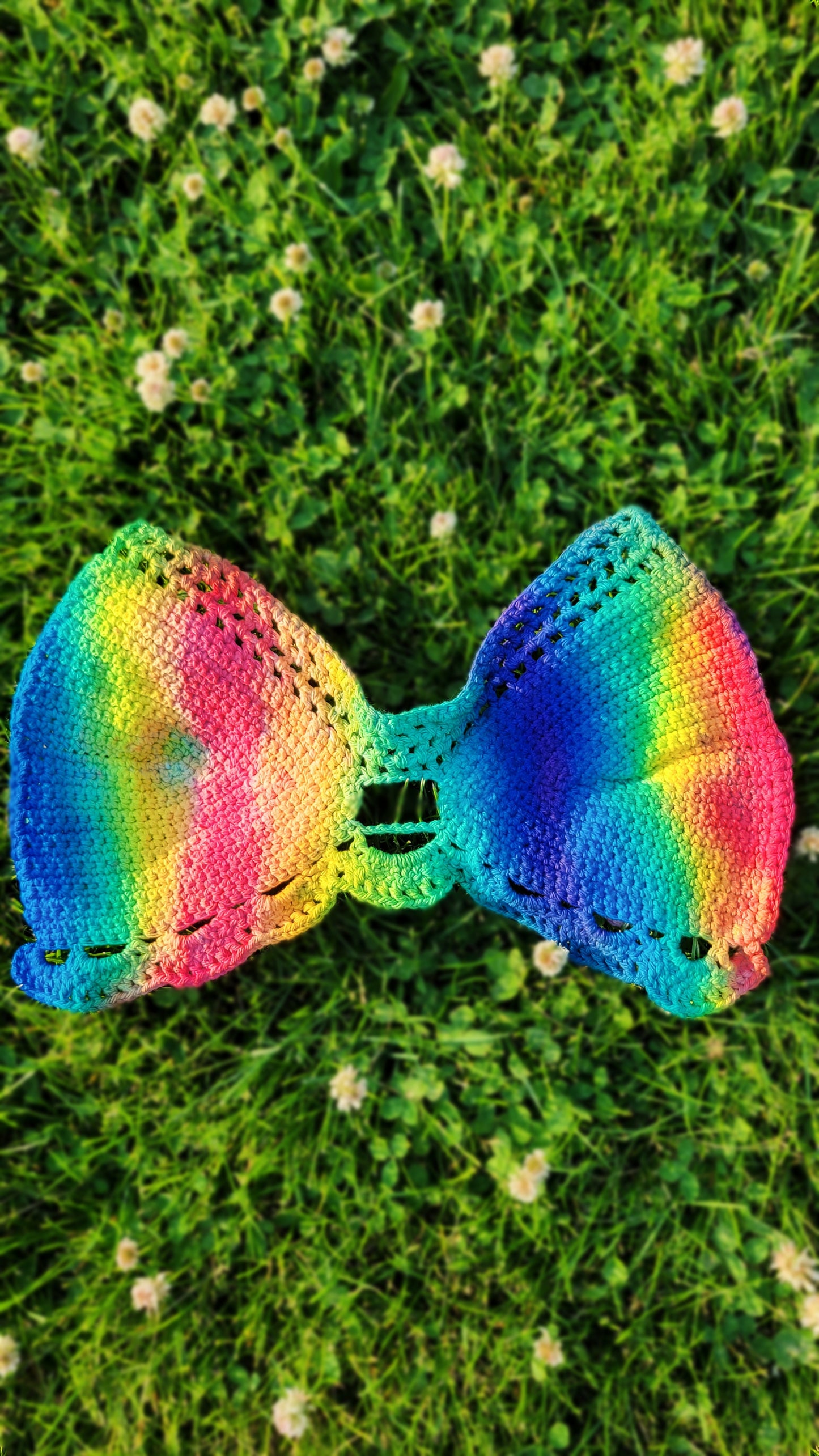 Tie-dye crop top