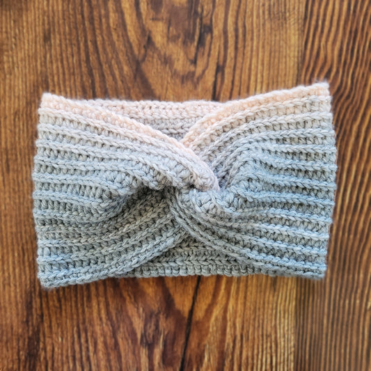 Silver Rose headband